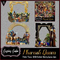 Pharoah Queen Cluster Frames