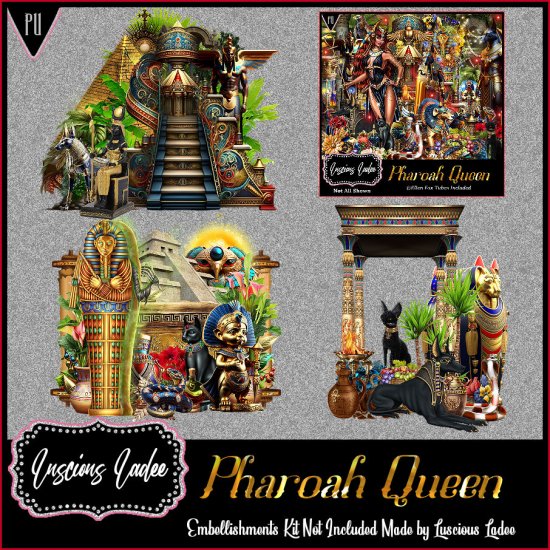 Pharoah Queen Embellishments - Click Image to Close