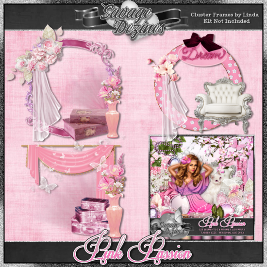 Pink Passion Clusters 2 - Click Image to Close
