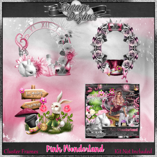 Pink Wonderland Clusters - Click Image to Close