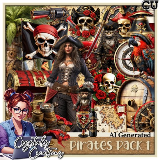 Pirate CU Pack 1 - Click Image to Close