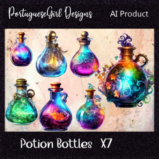 Potion Bottles - Click Image to Close