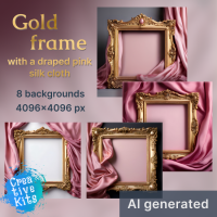 Gold frames