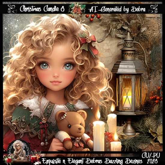 Christmas Candle 3 - Click Image to Close