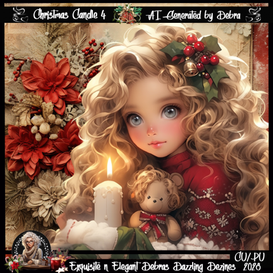 Christmas Candle 4 - Click Image to Close