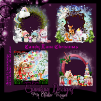 Candy Lane Christmas Clusters
