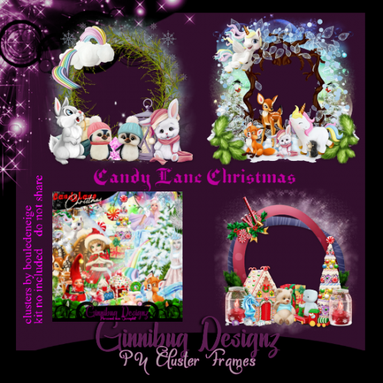 Candy Lane Christmas Clusters - Click Image to Close