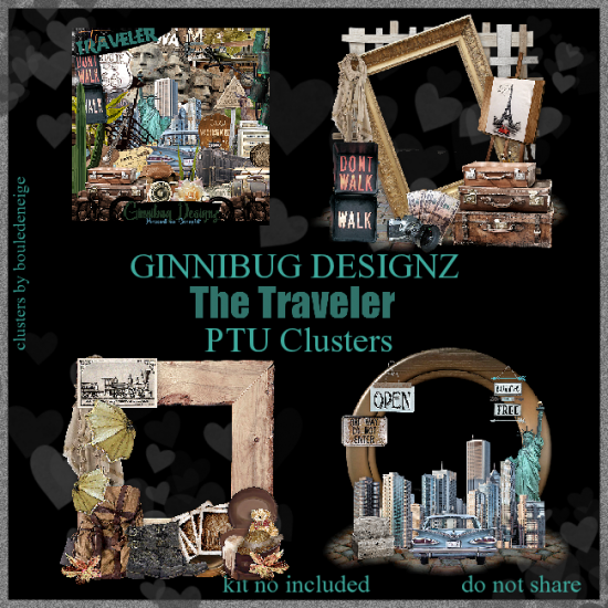 The Traveler Cluster Frames - Click Image to Close