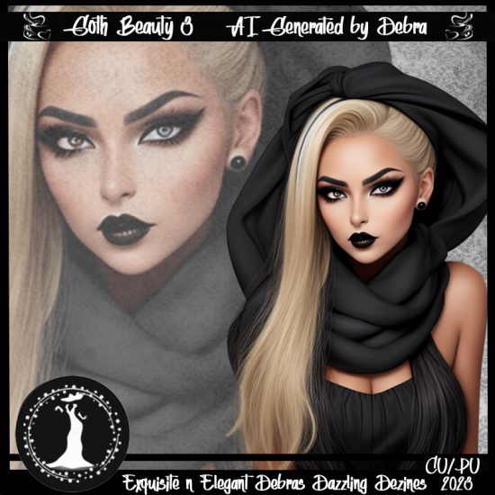 Goth Beauty 3 - Click Image to Close