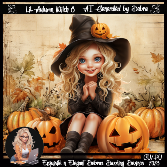 Lil Autumn Witch 3 - Click Image to Close