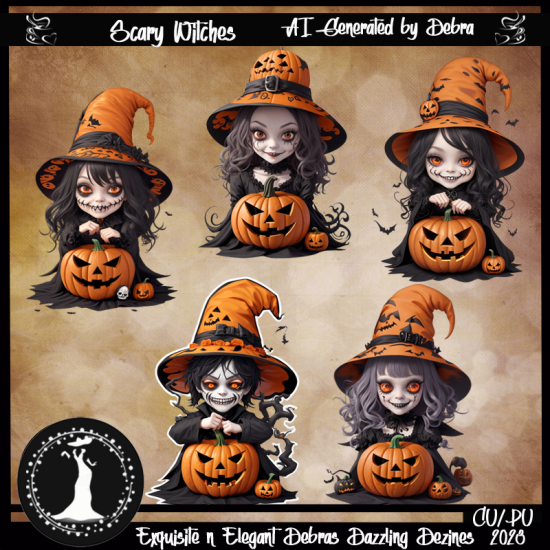 Scary Witches - Click Image to Close