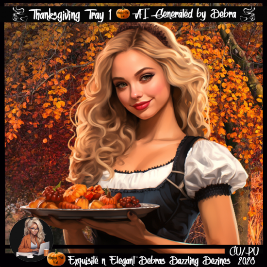 Thanksgiving Tray 1 - Click Image to Close