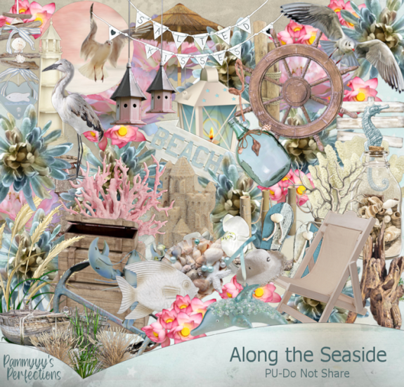 Along The Seaside - Click Image to Close