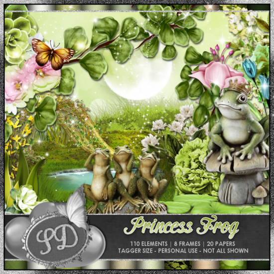 Princess Frog Kit - Click Image to Close