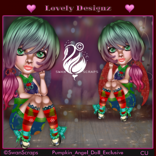 Pumpkin_Angel_Doll_EXCLUSIVE - Click Image to Close