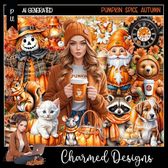 Pumpkin Spice Autumn - Click Image to Close