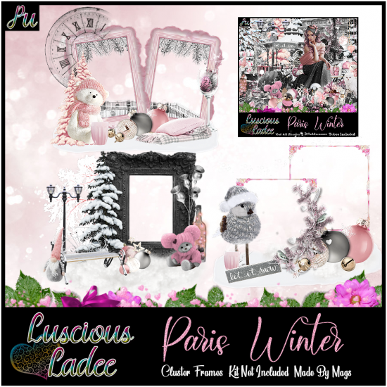 Paris Winter Cluster Frames - Click Image to Close