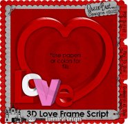 3-D Love Frame Script