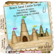 Beach Sand Castle Script