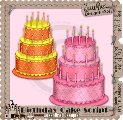 Birthday Cake Script