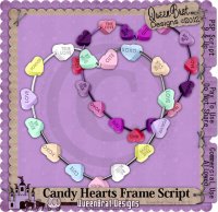 Candy Hearts Frame Script