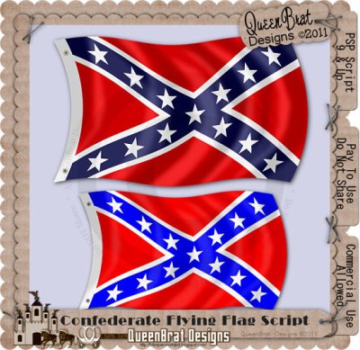 Confederate Flying Flag Script