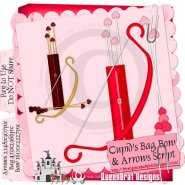 Cupids Bag N Arrow Script