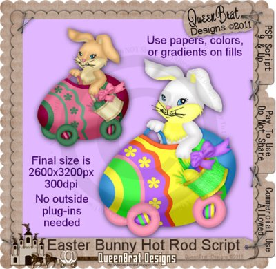 Easter Bunny Hot Rod Script