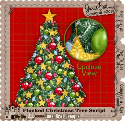 Flocked Christmas Tree Script