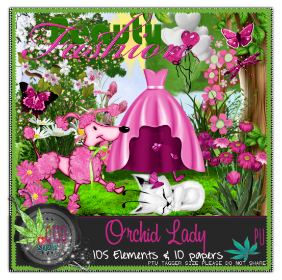 Orchid Lady - Click Image to Close