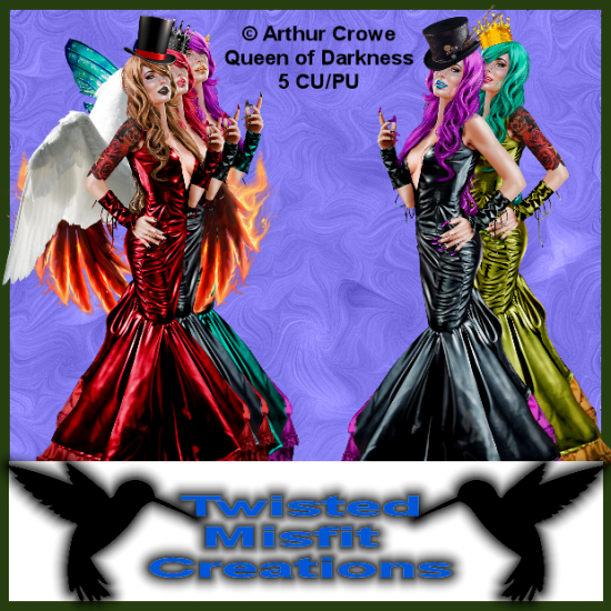 Arthur Crowe Queen of Darkness - Click Image to Close