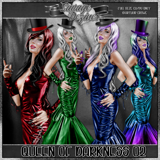 Queen Of Darkness 02 CU4PU - Click Image to Close