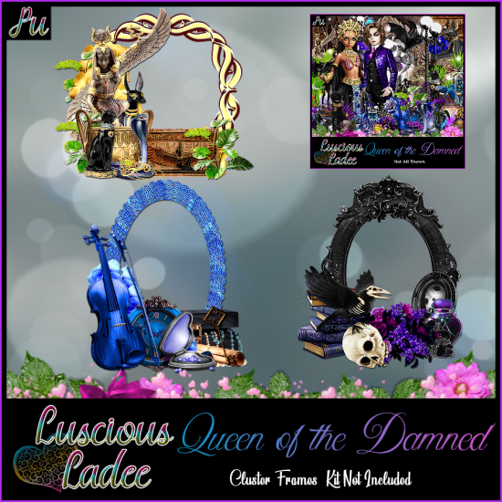 Queen of the Damned Cluster Frames - Click Image to Close