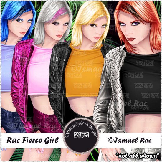 Fierce Girl Pack - Click Image to Close