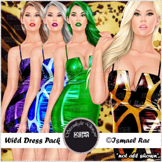 Wild Dress Pack - Click Image to Close