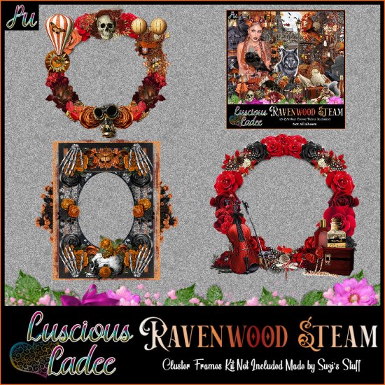 Ravenwood Steam Cluster Frames - Click Image to Close