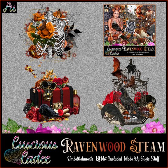 Ravenwood Steam Embellishments - Click Image to Close