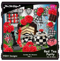 Red Tea Party CU/PU Pack
