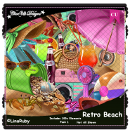 Retro Beach CU/PU Pack 1