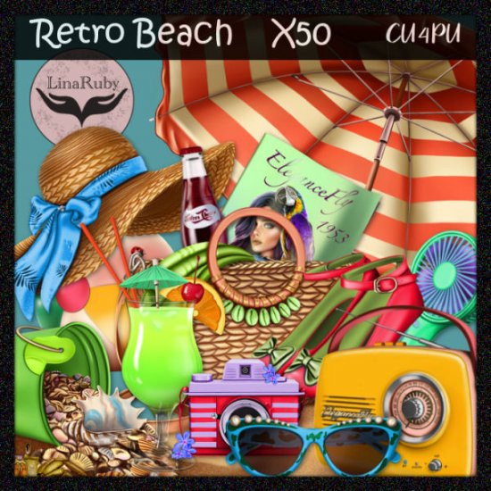 Retro Beach - Click Image to Close