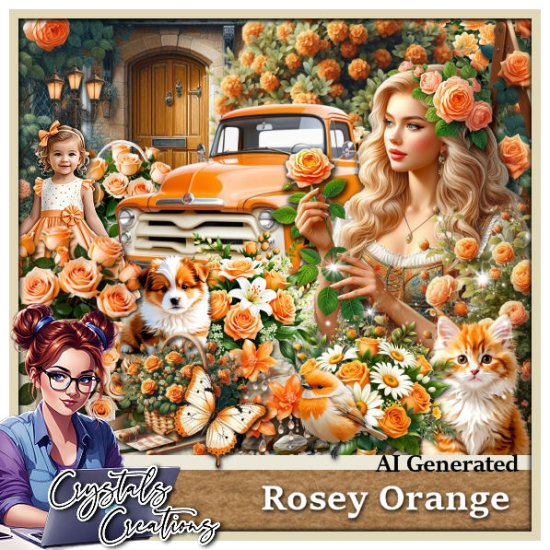 Rosey Orange - Click Image to Close