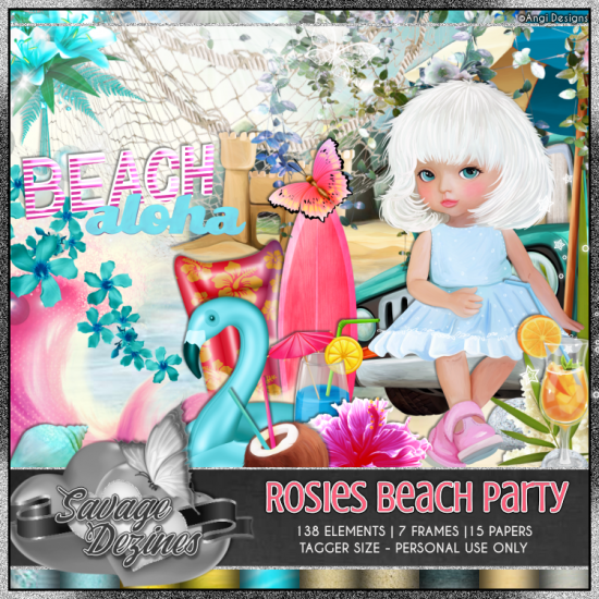 Rosies Beach Party Kit - Click Image to Close