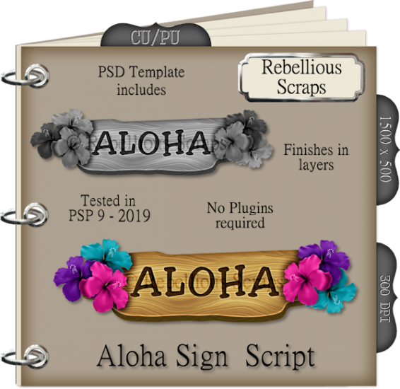 Aloha Sign Script - Click Image to Close
