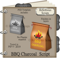 BBQ Charcoal Script
