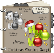 Christmas Wordart Script