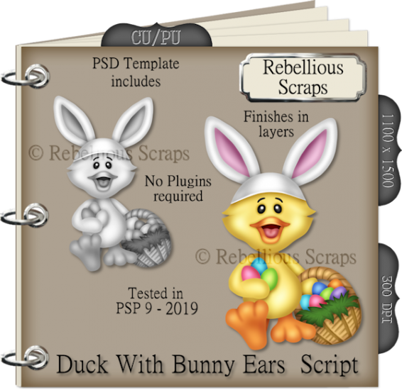 Duck With Bunny Ears Script - Click Image to Close