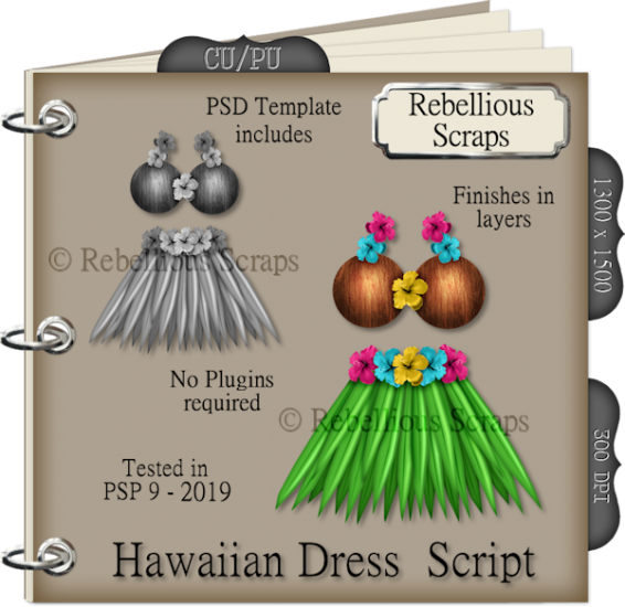 Hawaiian Dress Script - Click Image to Close