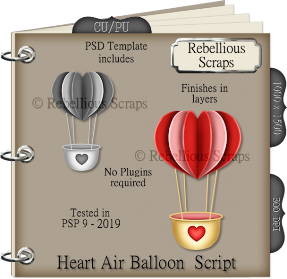 Heart Air Balloon Script - Click Image to Close