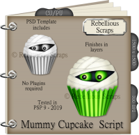 Mummy Cupcake Script