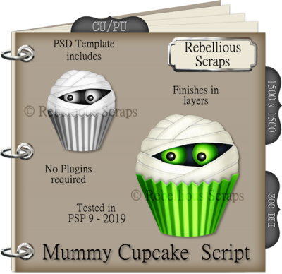 Mummy Cupcake Script